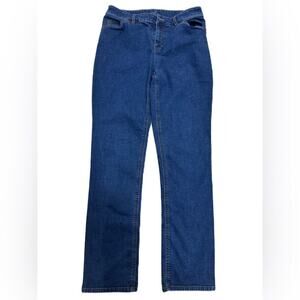 J.Jill Authentic Fit Slim-Leg Jeans Modern Slim Stretchy‎ Jeans Petite Size 4